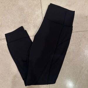 Lululemon In Movement Black Leggings 8
